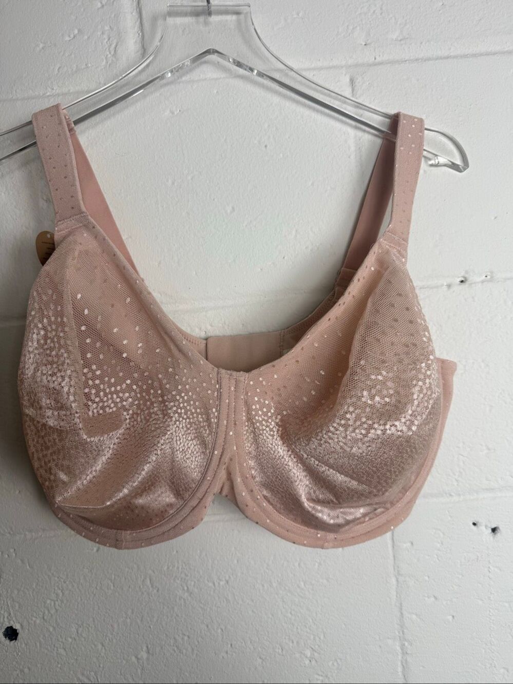 Wacoal Women’s 38I Back Smoothing Underwire Bra Nude Beige NWT 855403
